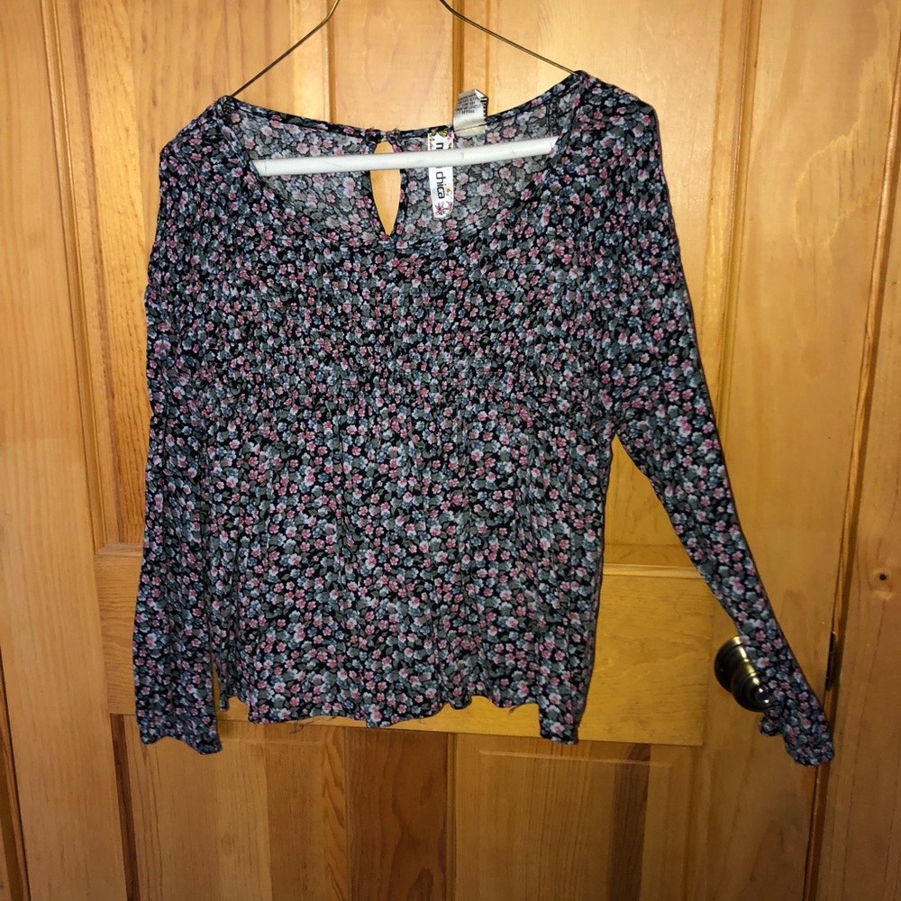 Floral long sleeve